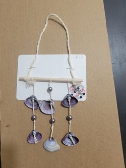 Small seashell wall hanging