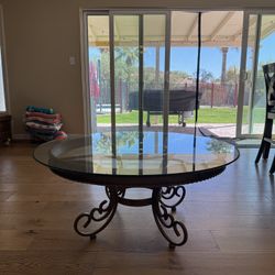 Glass Top Coffee Table (HEAVY) 