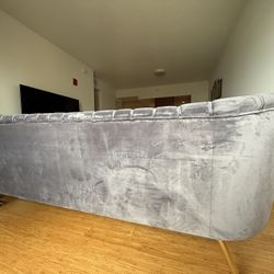 Tiberius 88"' Velvet Sofa