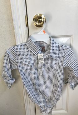New Cowboy onesie $10 24 months