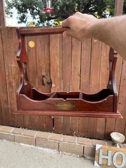 Vintage The Balvenie Single Malt Wooden Display Rack