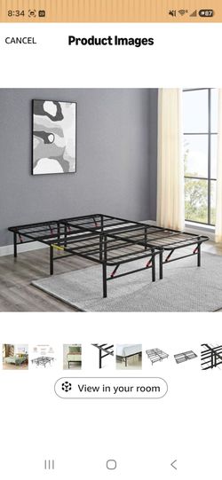 Amazon Basics Queen Metal Bed Frame