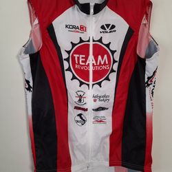 Voler Sleeveless Cycling Jersey Made In USA Size XL Used 