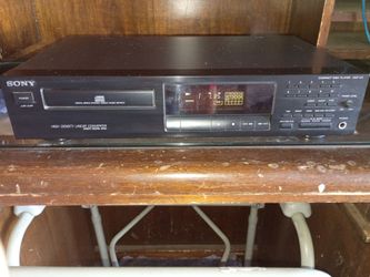 Sony compact disc player model CDP-211 no remote