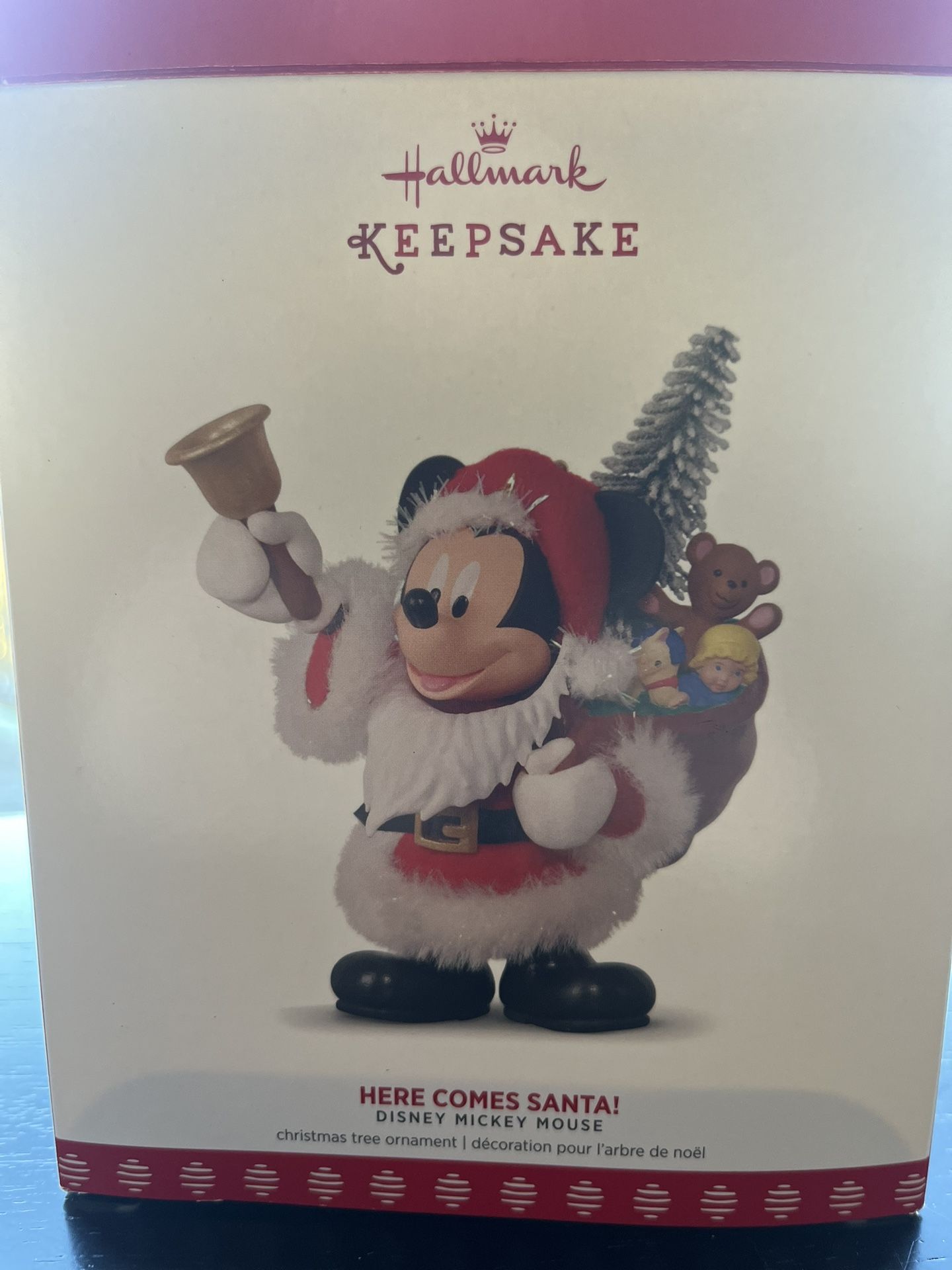 Hallmark Keepsake Mickey/Santa Ornament 2017
