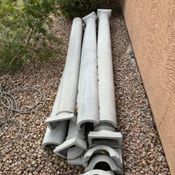 Concrete Pillars 