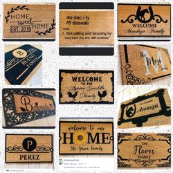 Personalized Doormats