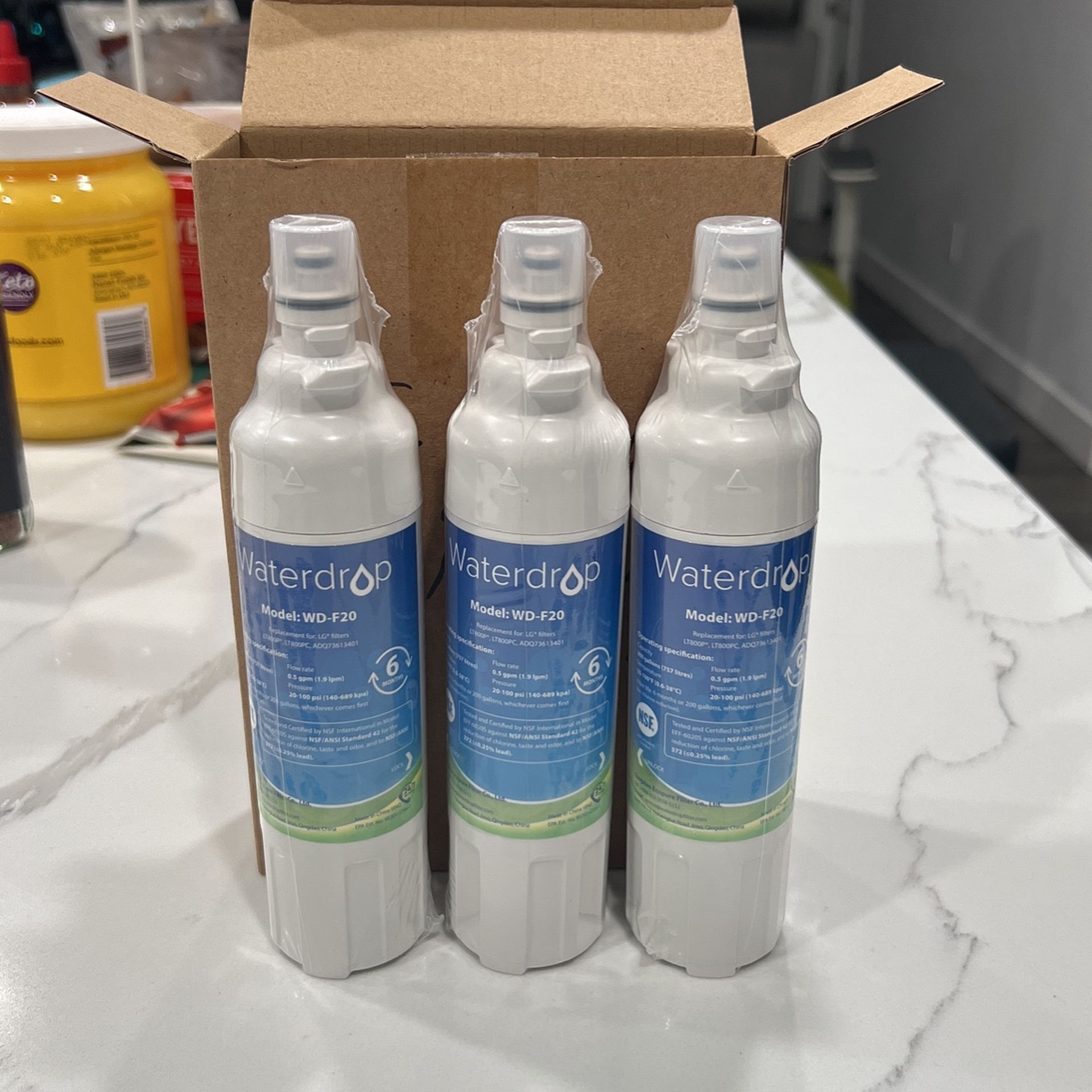 Waterdrop filter for Refrigerator WD-F20