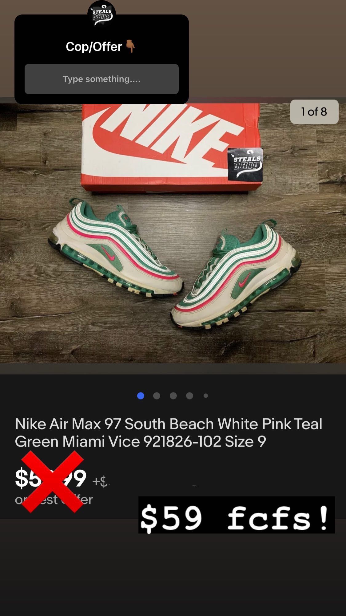 Miami vice deals air max 9