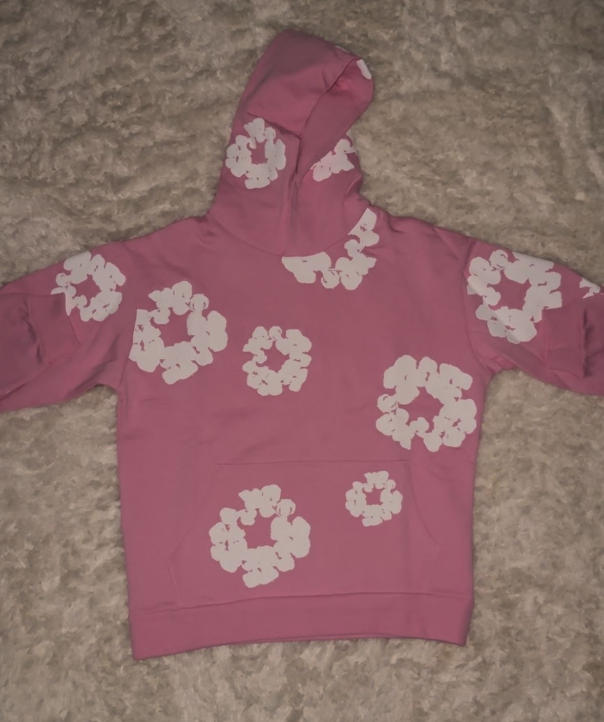 Pink Denim Tears Hoodie