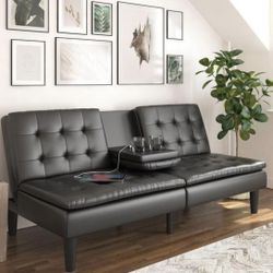 Mainstays Black Futon 