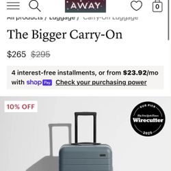 Away Suitcase New 