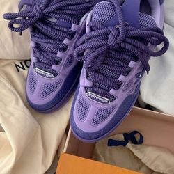 Purple Louis Vittion Skates 