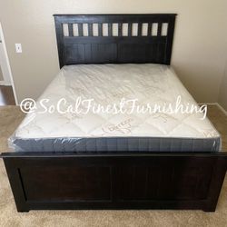 Queen Bed With Mattress