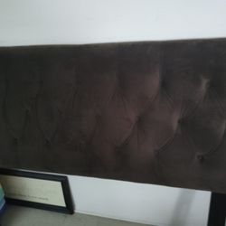 Dark Brown Bed Frame 
