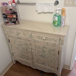 Hand Painted  Cabinet