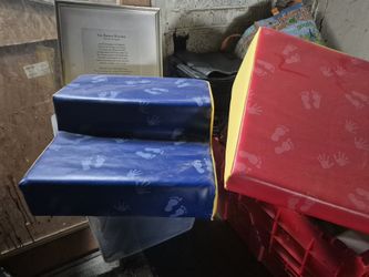 ECR4Kids SoftZone Junior Little Me Climb and Slide, Beginner Climber, Assorted, 2-Piece