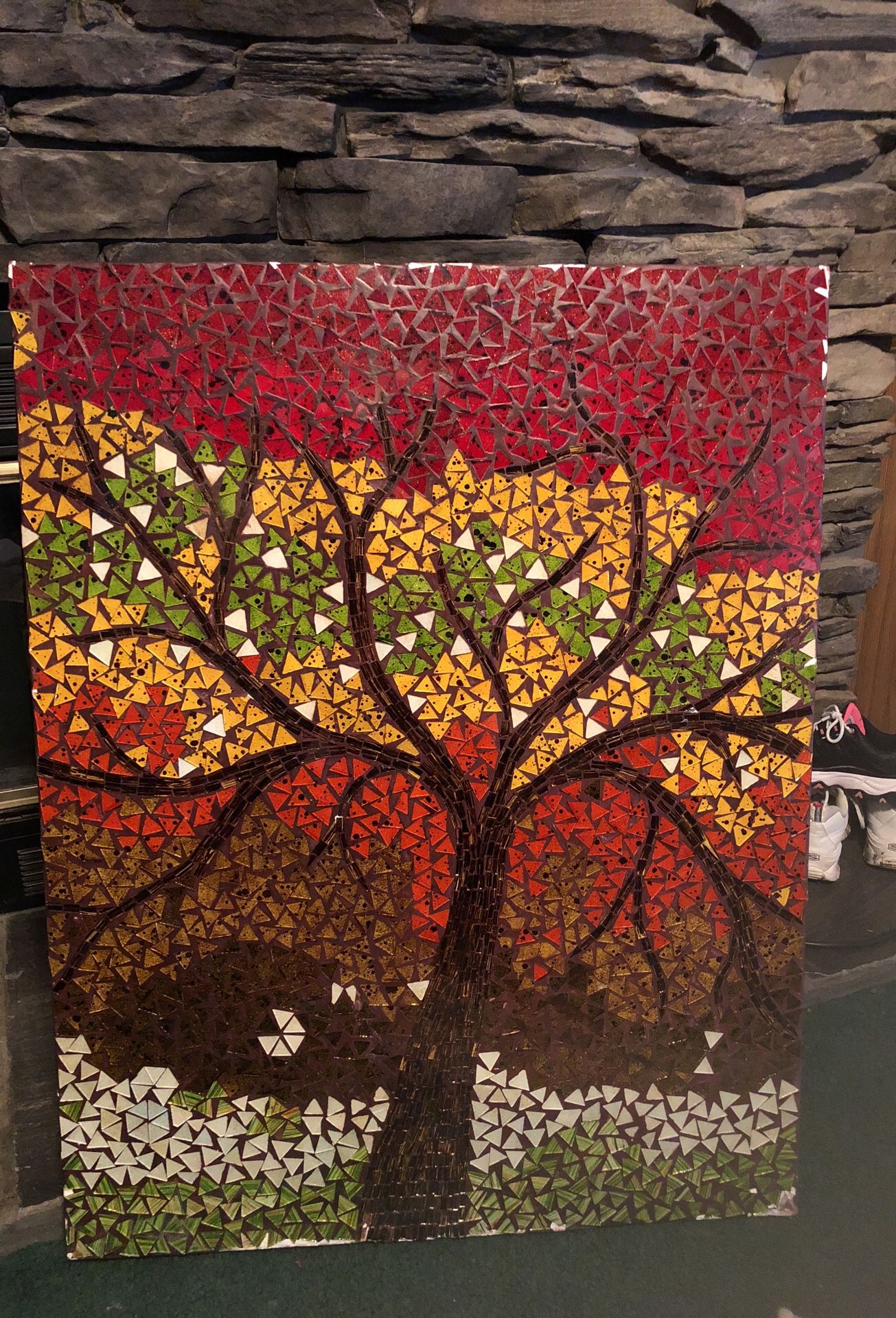 Beautiful picture( cut glass)