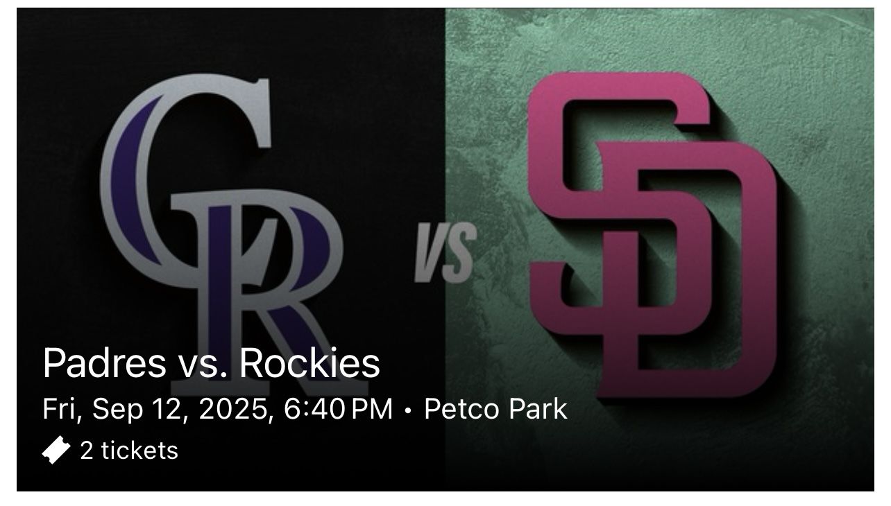 Padres Tickets