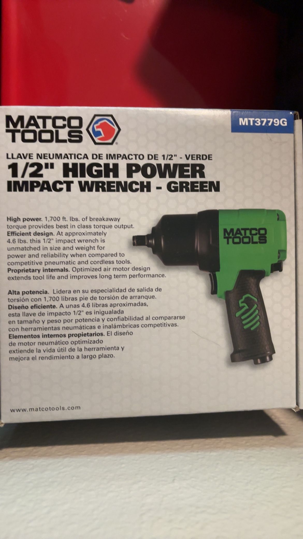 Matco 1/2" Air Impact