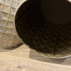 Brass indoor/outdoor nesting tables