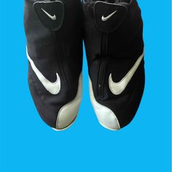 "Nike Air Zoom Flight The Glove 616772-001 Size 14 Black White Red Gary Payton used with box