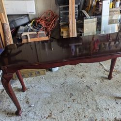 Cherry Wood Antique Sofa Table 