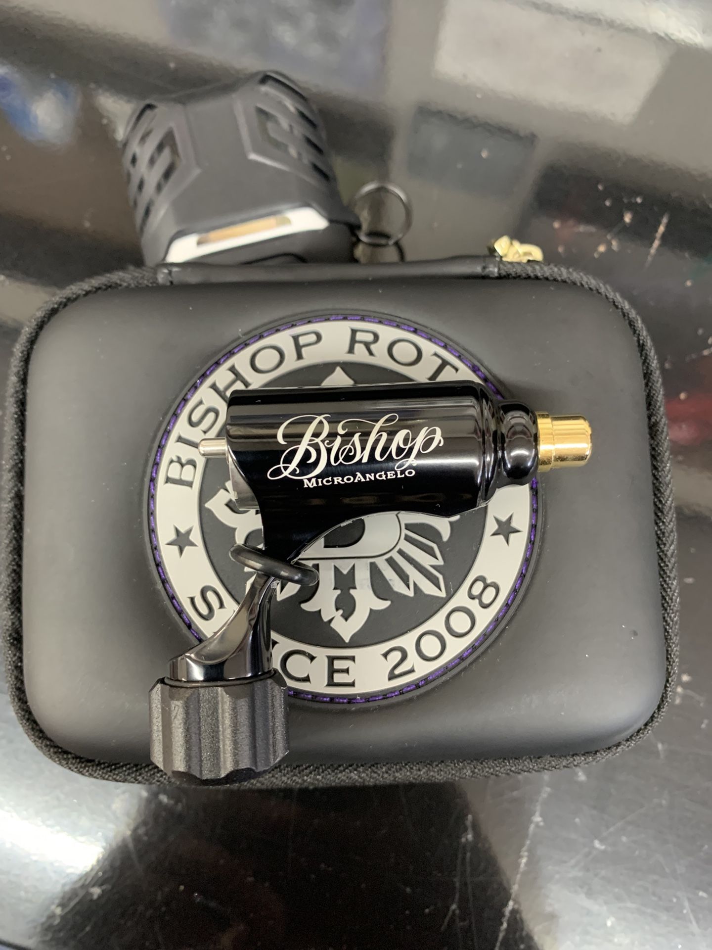Bishop MicroAngelo Tattoo