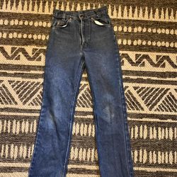 Vintage Levi’s, 501, Blue, Size 25x32