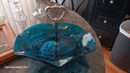 Beautiful Rear Vintage 1970's Teal/Blue