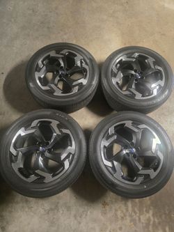 Rims. 18. Subaru . 5x100. Good Condition