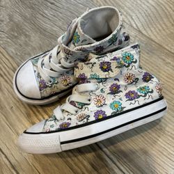Converse All Star High Tops Girls Size 8