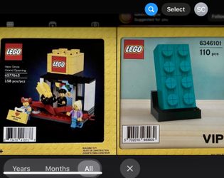 Lego New Store Grand Opening Creator And 2×4 Teal Buildable Brick 