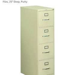 HOV File Cabinet With Hanging Folders