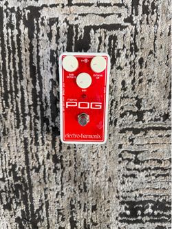 Electroharmonix Nano POG Octave Guitar Pedal