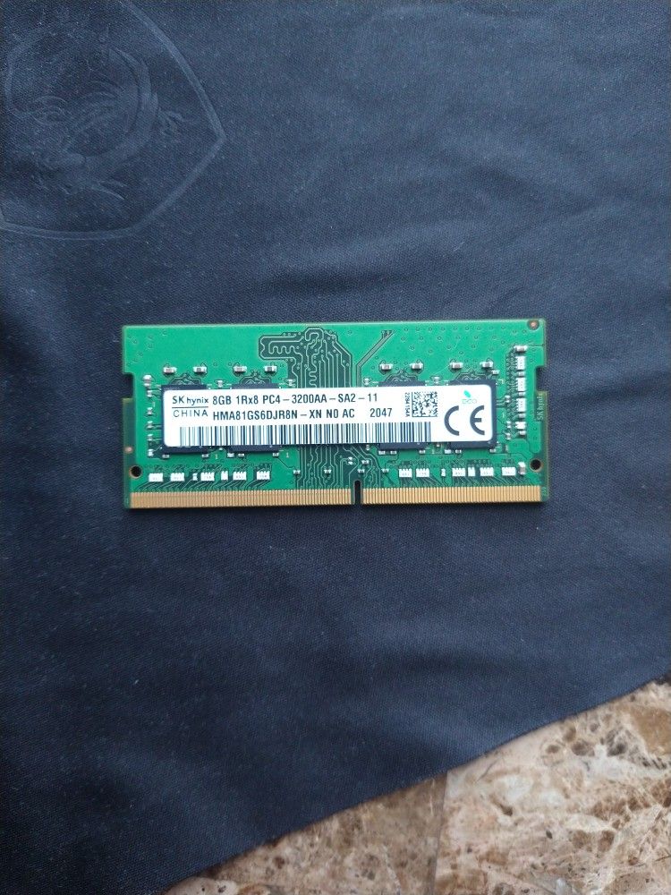 SK Hynix HMA81GS6DJR8N-XN 8GB DDR4 PC4-3200AA