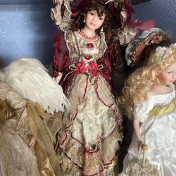 Antique Porcelain Doll Only Cash 