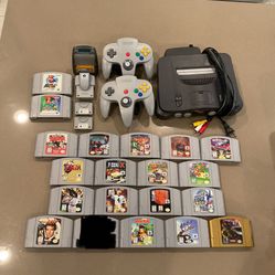 N64 Nintendo 64 Console Games 