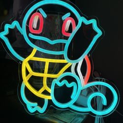 Squirtle Neon Sign 