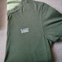 Boys Vans Tshirt Size Men's Small 