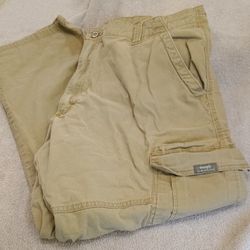 Wrangler Khaki Cargo Pants 42x30