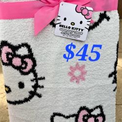 Hello Kitty Sherpa Blanket