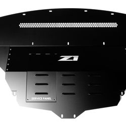 Z1 Motorsports Q50 Sedan 3.0t Aluminum Undershroud AWD (Black)