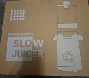 Acoqoos juicer machine