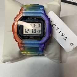 Invicta Digital Rainbow Retro Unisex Watch