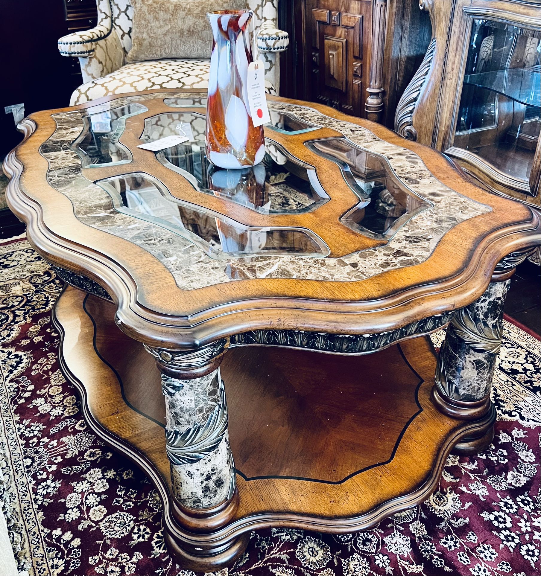 AICO By Michael Amini VILLA VALENCIA Coffee Table - GA