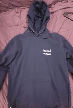 Blue hoodie