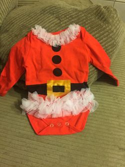 3-6 months Christmas onesie