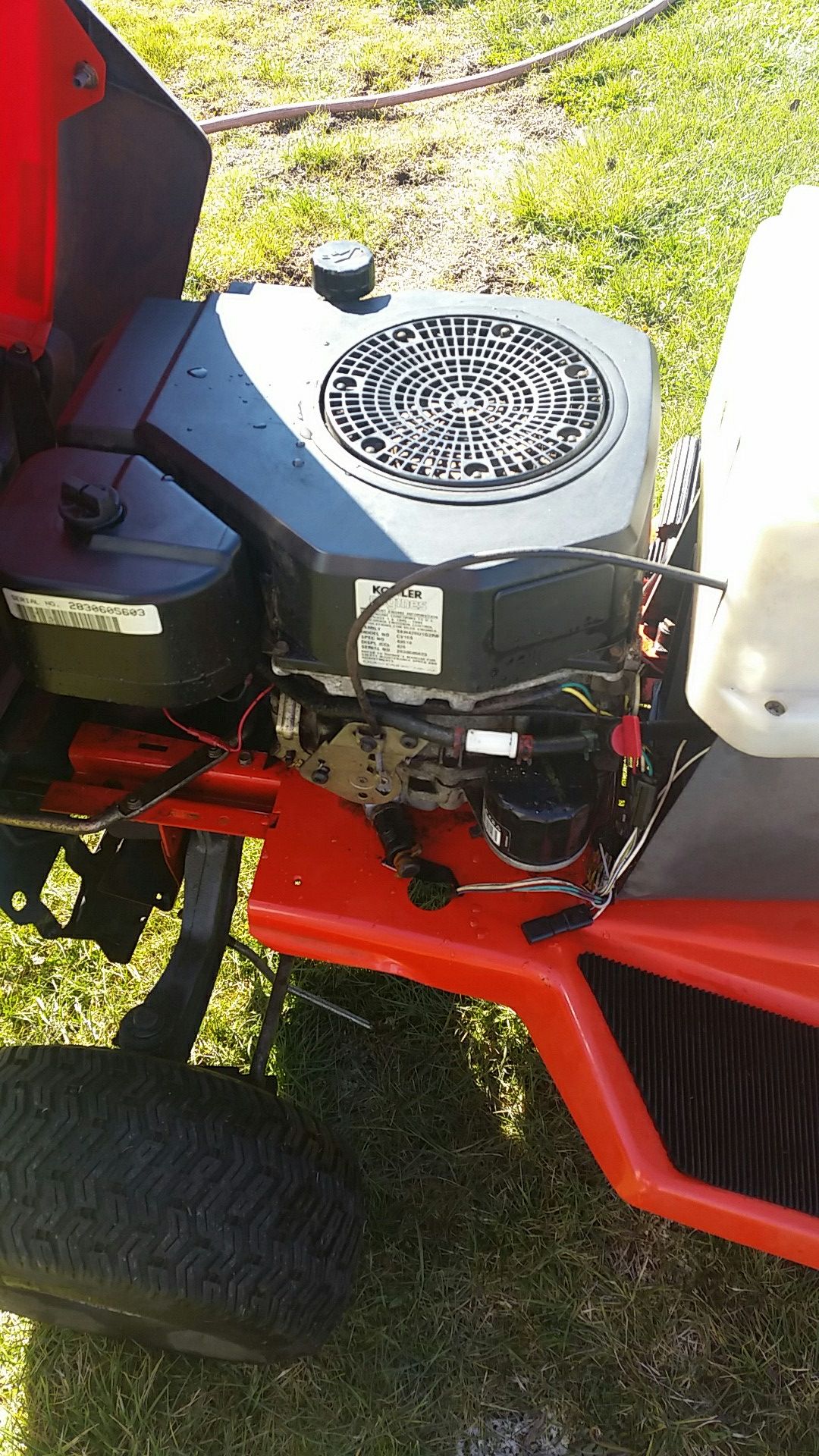 Scott's John Deere 42 inch 16 horsepower Kohler riding lawn mower for