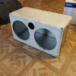All Metal Dual 12" Subwoofer Box